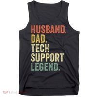 Tech Support Christmas Gifts For Dad Husband Tank Top thumb 0