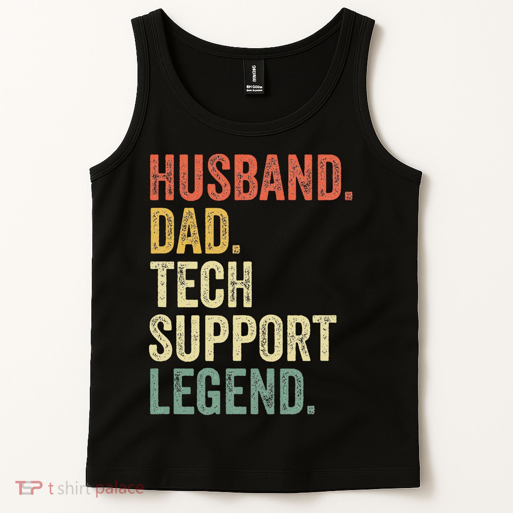 Tech Support Christmas Gifts For Dad Husband Tank Top