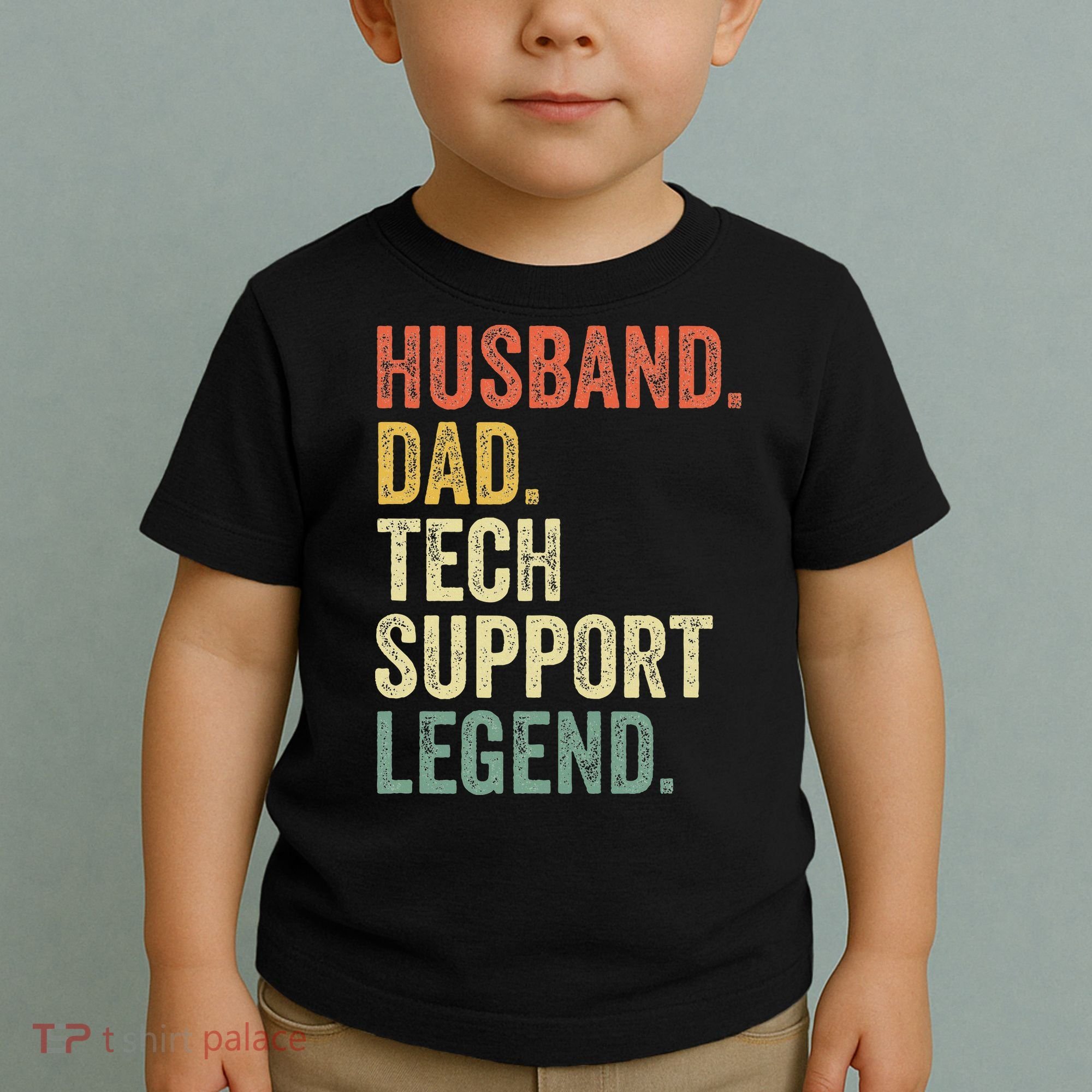 Tech Support Christmas Gifts For Dad Husband Toddler T-Shirt