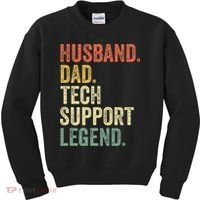 Tech Support Christmas Gifts For Dad Husband Kids Sweatshirt thumb 0