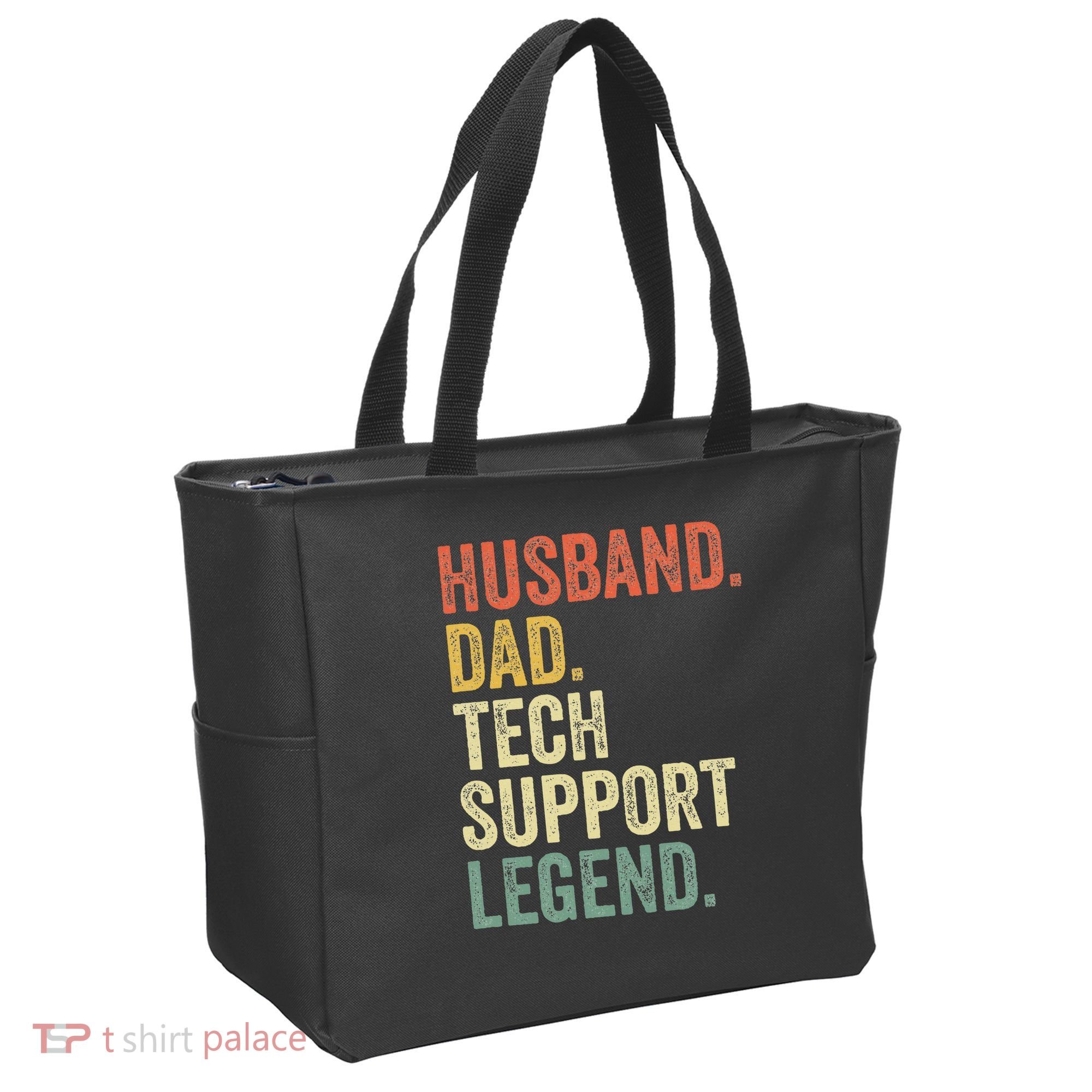 Tech Support Christmas Gifts For Dad Husband Tote Bag