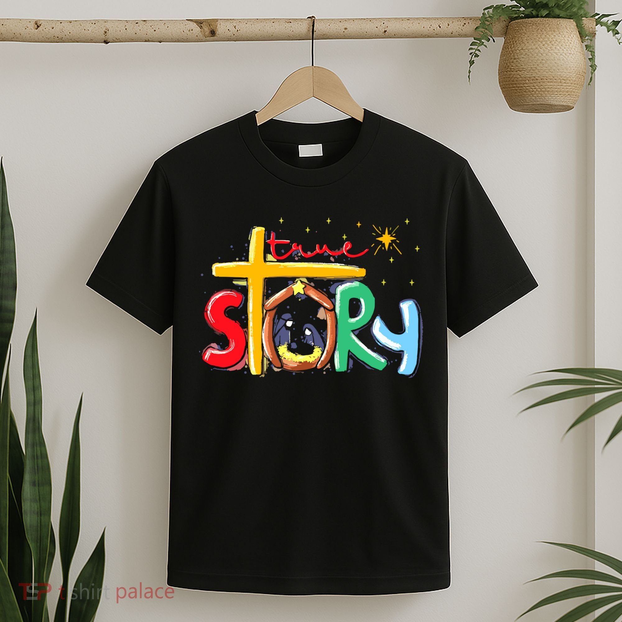 True Story Christmas Nativity Jesus Christian T-Shirt