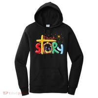 True Story Christmas Nativity Jesus Christian Women's Hoodie thumb 0