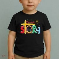 True Story Christmas Nativity Jesus Christian Toddler T-Shirt thumb 2
