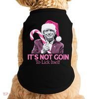 Trump Santa Christmas Maga Holiday Doggie Tank thumb 0