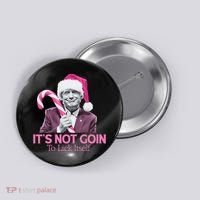 Trump Santa Christmas Maga Holiday Button thumb 0