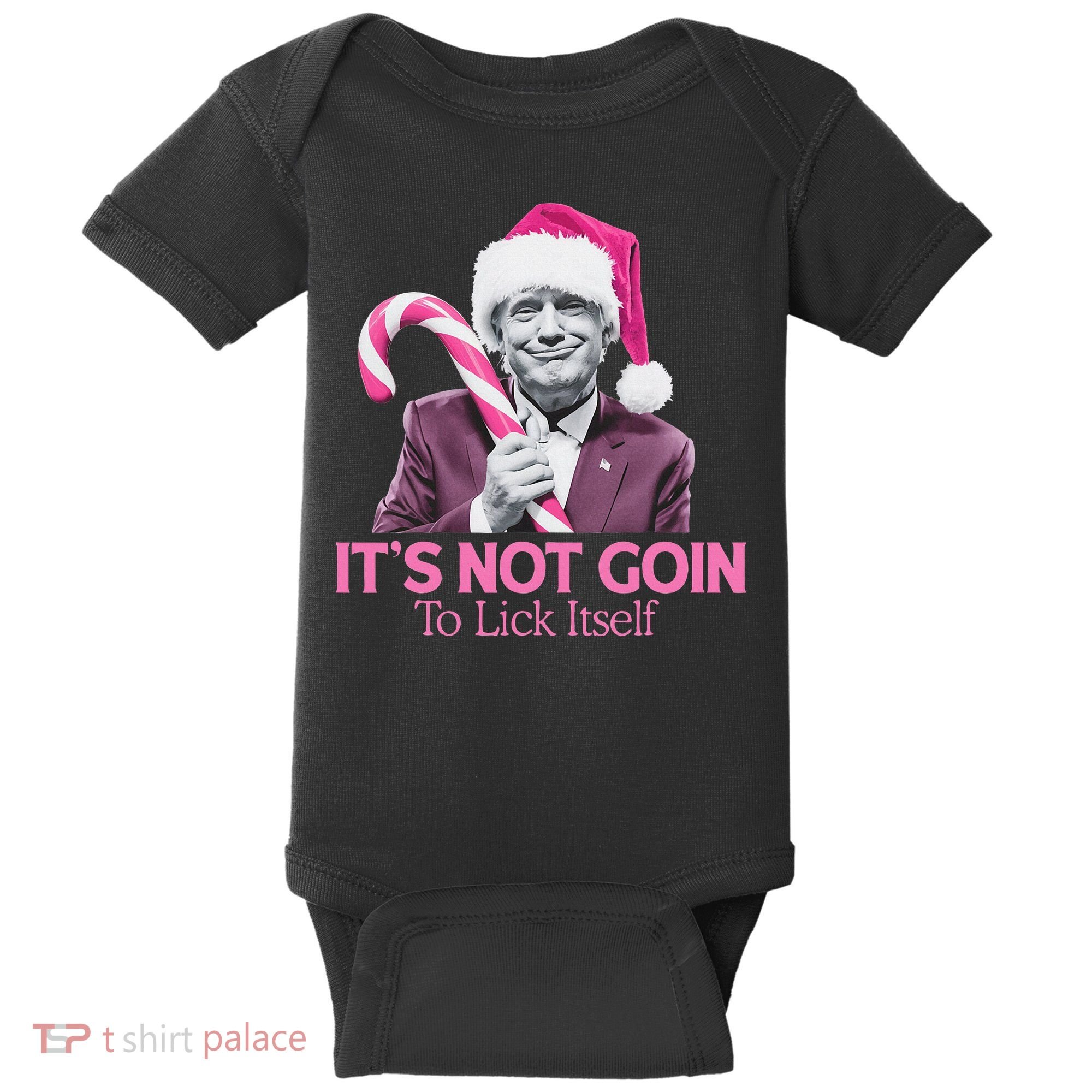 Trump Santa Christmas Maga Holiday Baby Bodysuit