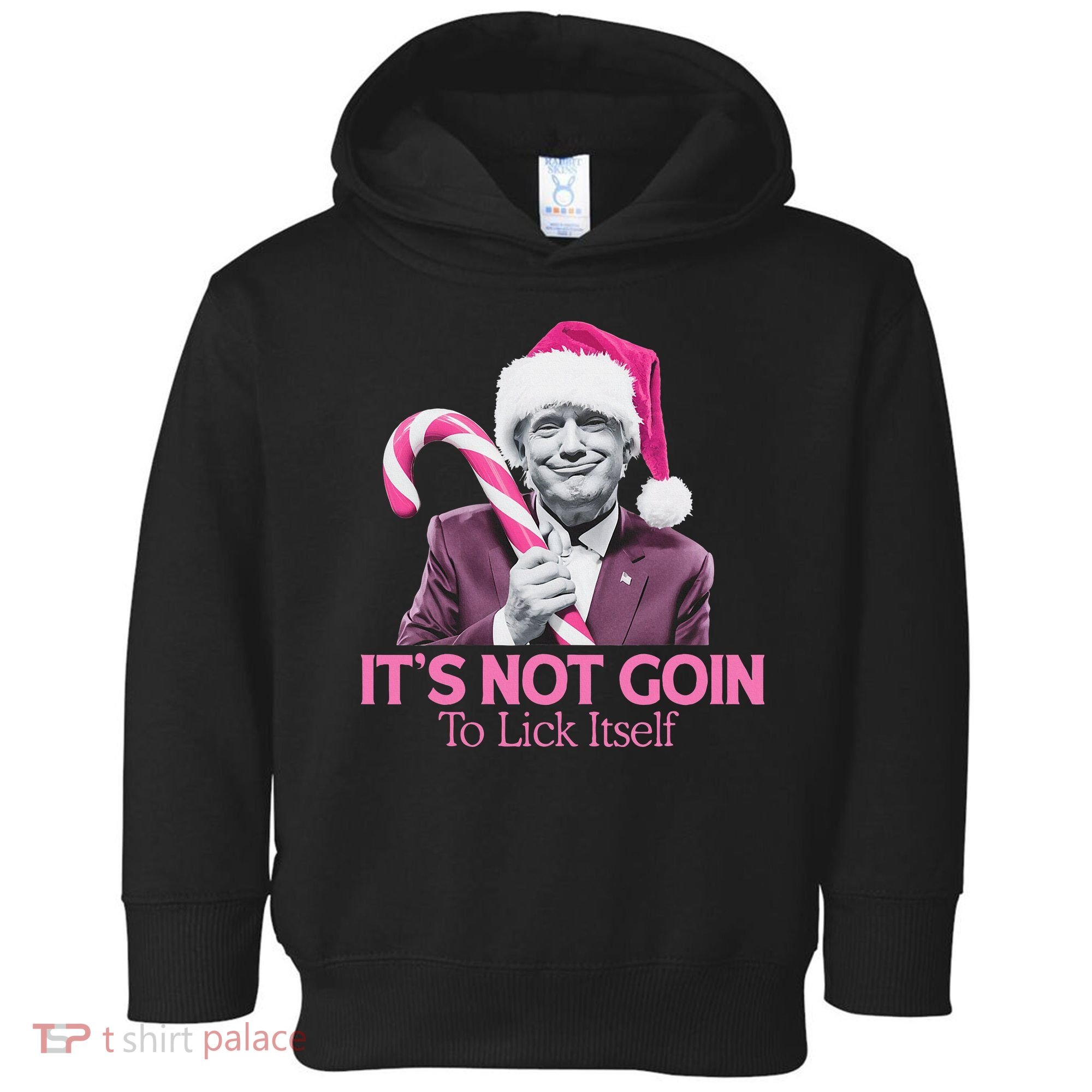 Trump Santa Christmas Maga Holiday Toddler Hoodie