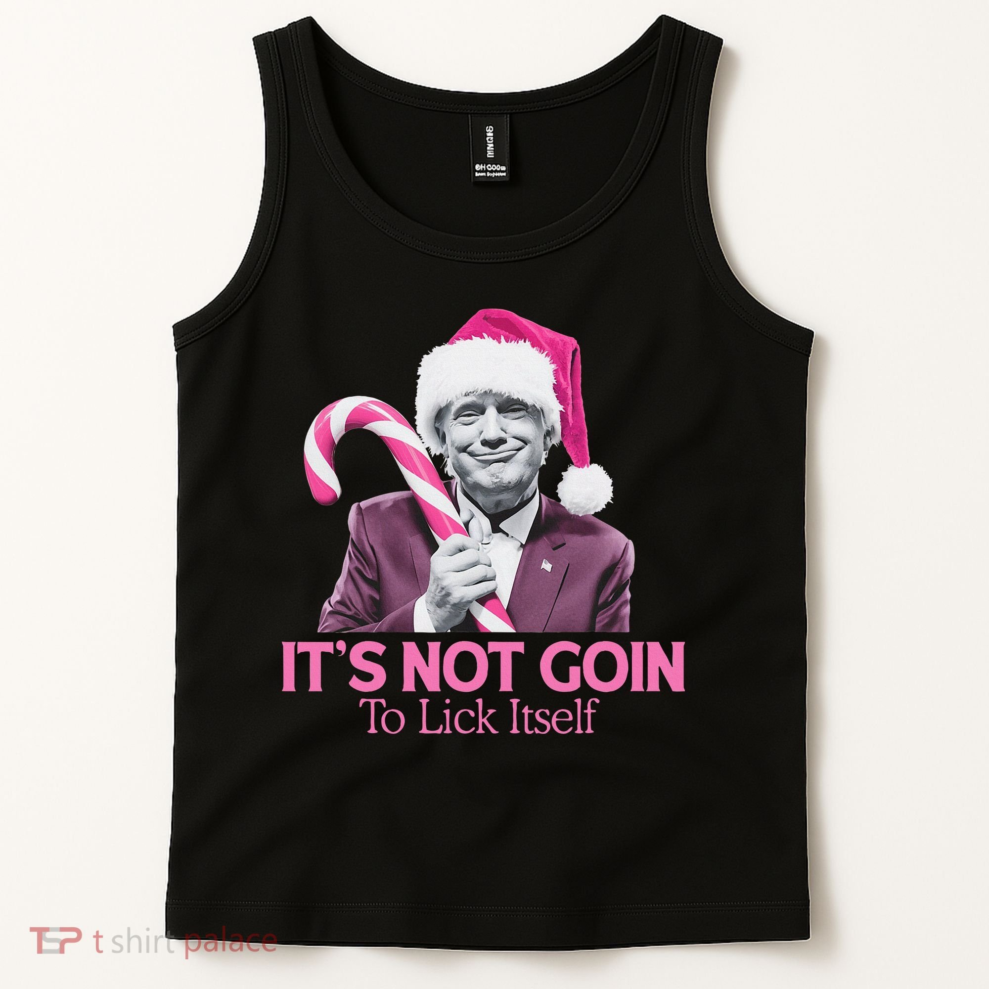 Trump Santa Christmas Maga Holiday Tank Top
