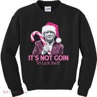 Trump Santa Christmas Maga Holiday Kids Sweatshirt thumb 0