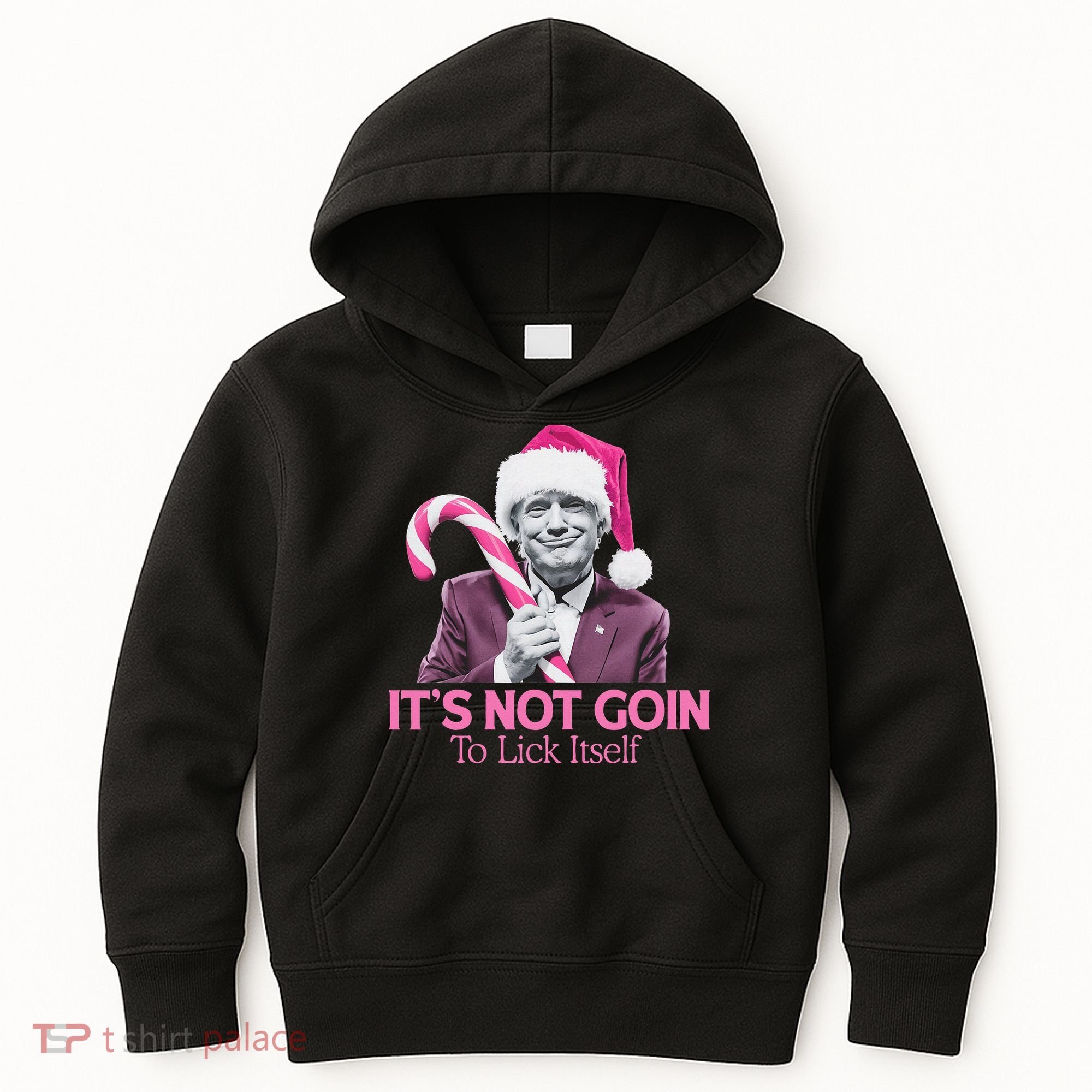 Trump Santa Christmas Maga Holiday Kids Hoodie