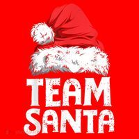 Team Santa Christmas Squad Family Matching Pajamas Boys Men Women's Tank Top thumb 5