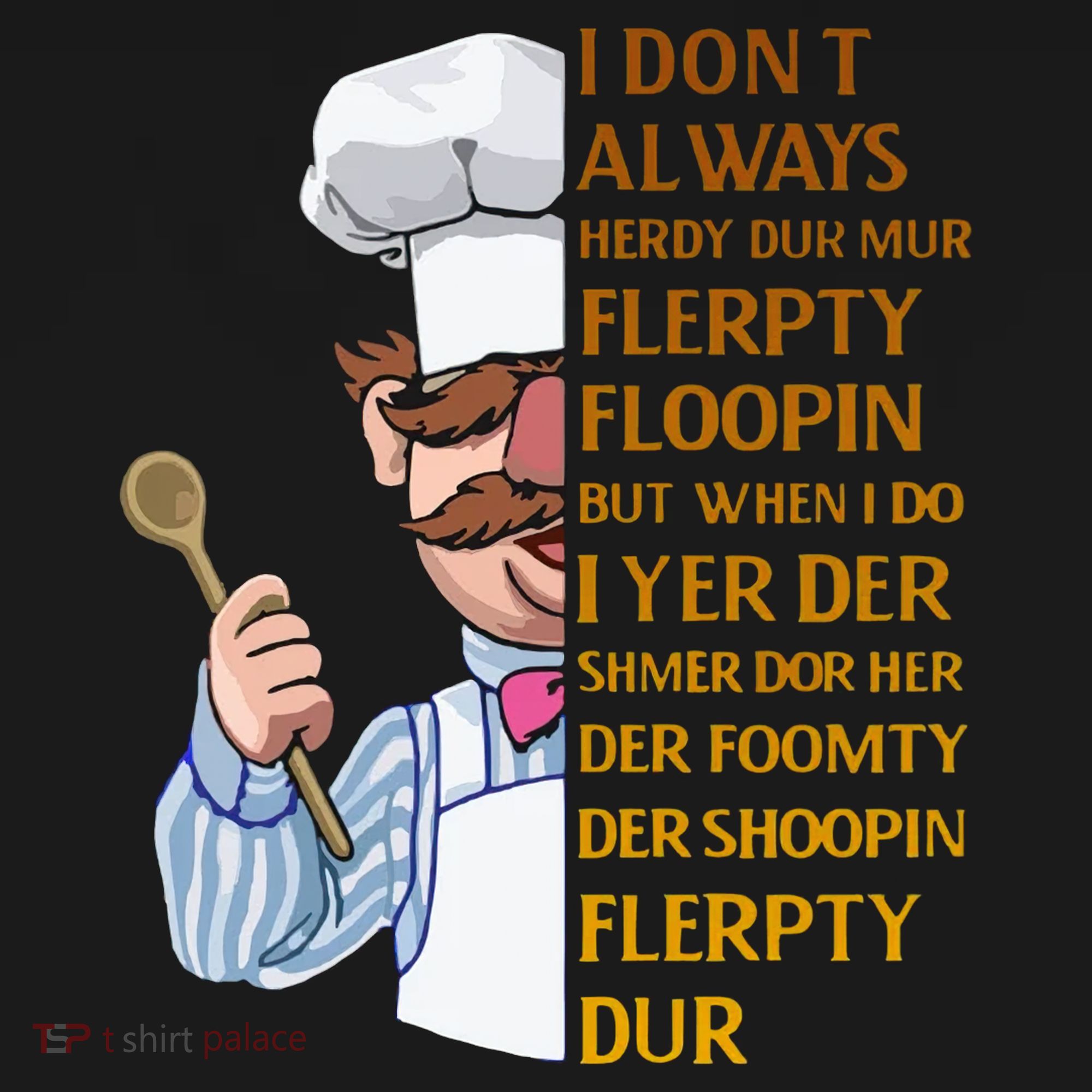 The Swedish Chef I Dont Always Herdy Dur Mur Ornament