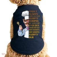 The Swedish Chef I Dont Always Herdy Dur Mur Doggie Tank thumb 0