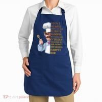 The Swedish Chef I Dont Always Herdy Dur Mur Apron thumb 2