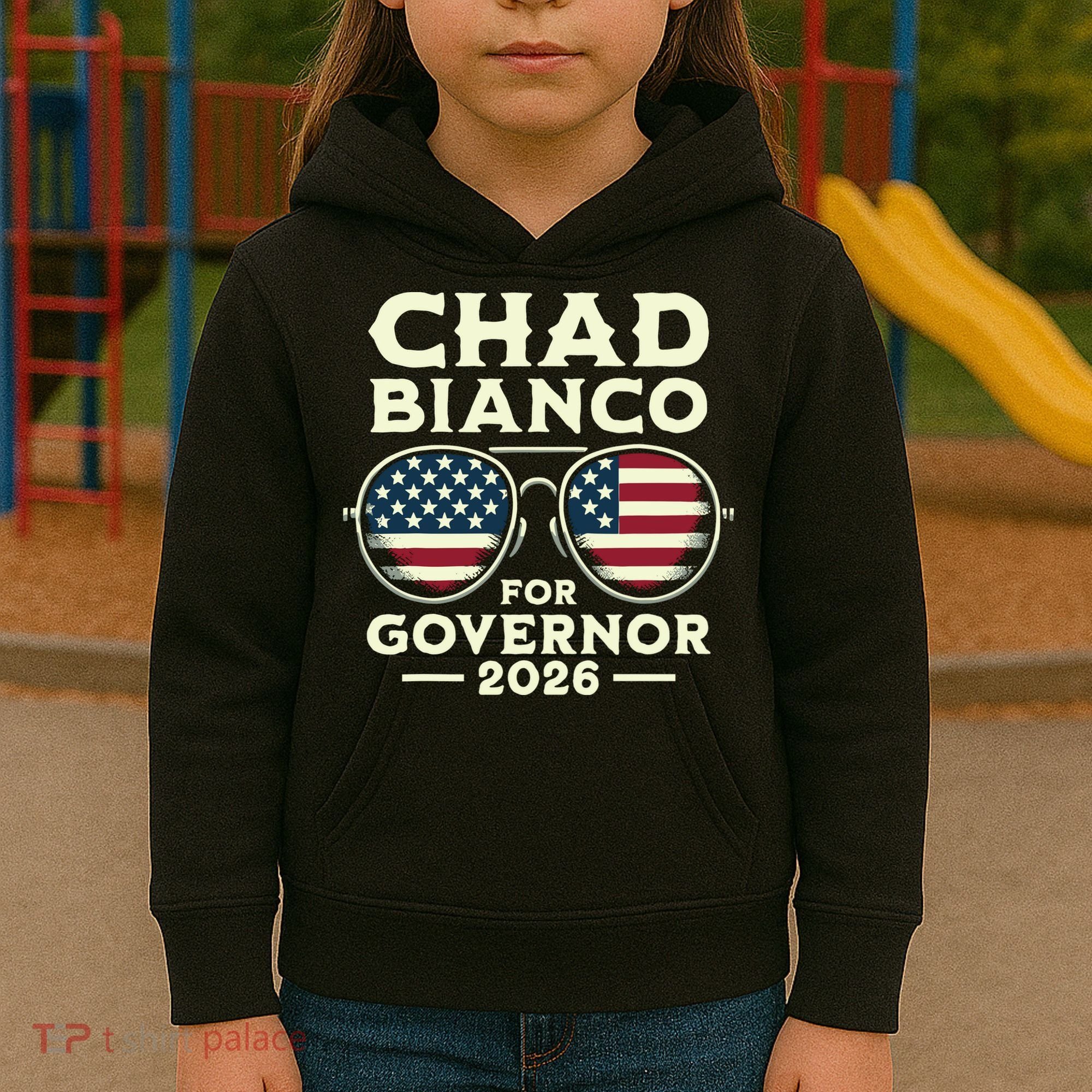The Sheriff Chad Bianco For Governor 2026 Kids Hoodie