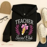 Teacher Social Club Hoodie thumb 4