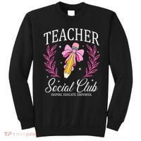 Teacher Social Club Sweatshirt thumb 0