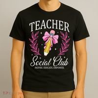 Teacher Social Club T-Shirt thumb 3