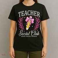Teacher Social Club T-Shirt thumb 4