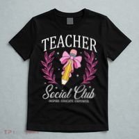 Teacher Social Club T-Shirt thumb 5