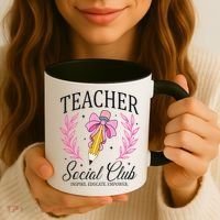 Teacher Social Club Coffee Mug thumb 3