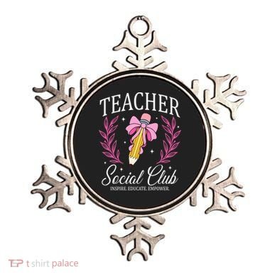 Teacher Social Club Ornament