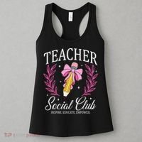 Teacher Social Club Women's Tank Top thumb 3