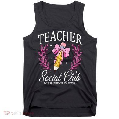 Teacher Social Club Tank Top