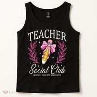 Teacher Social Club Tank Top thumb 2