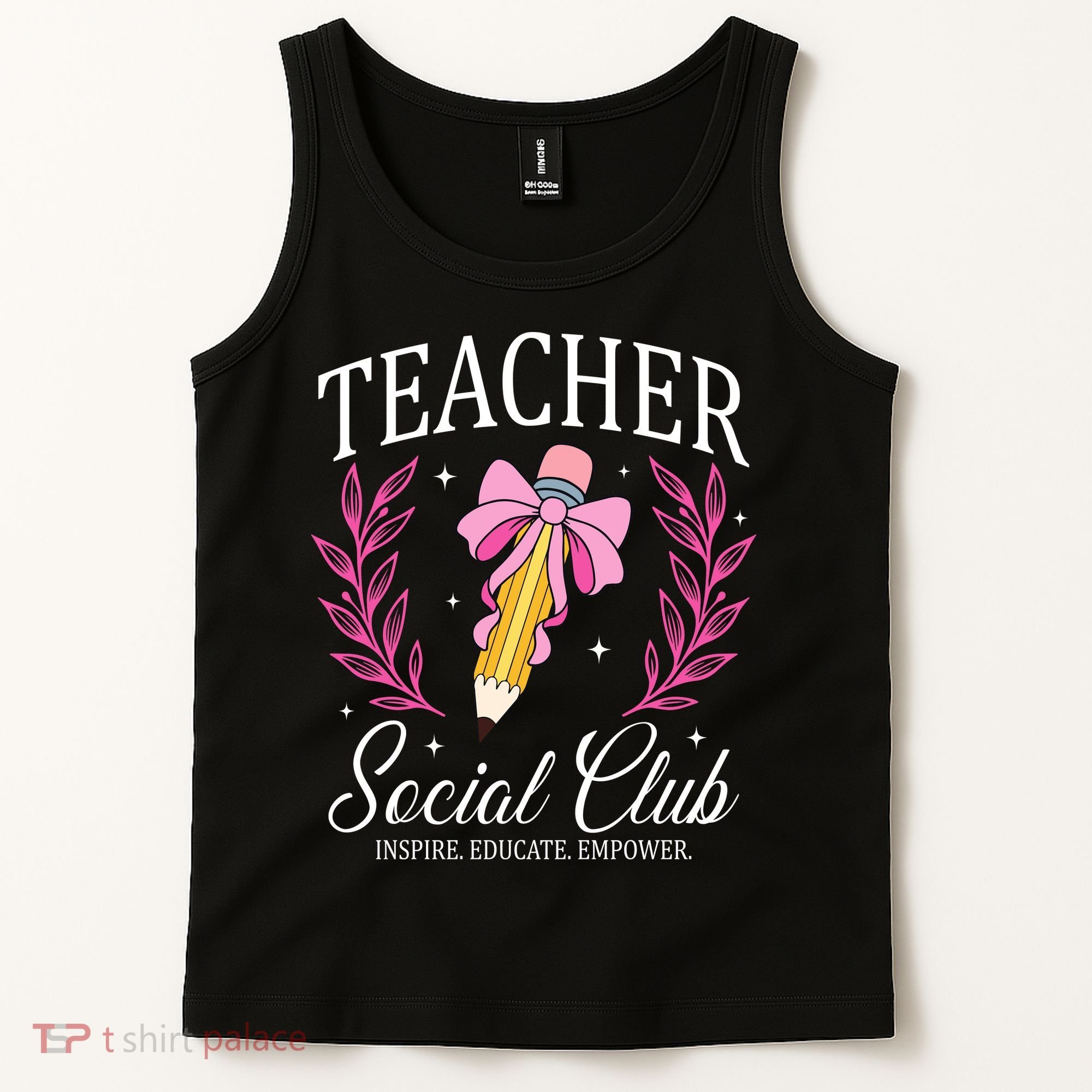 Teacher Social Club Tank Top