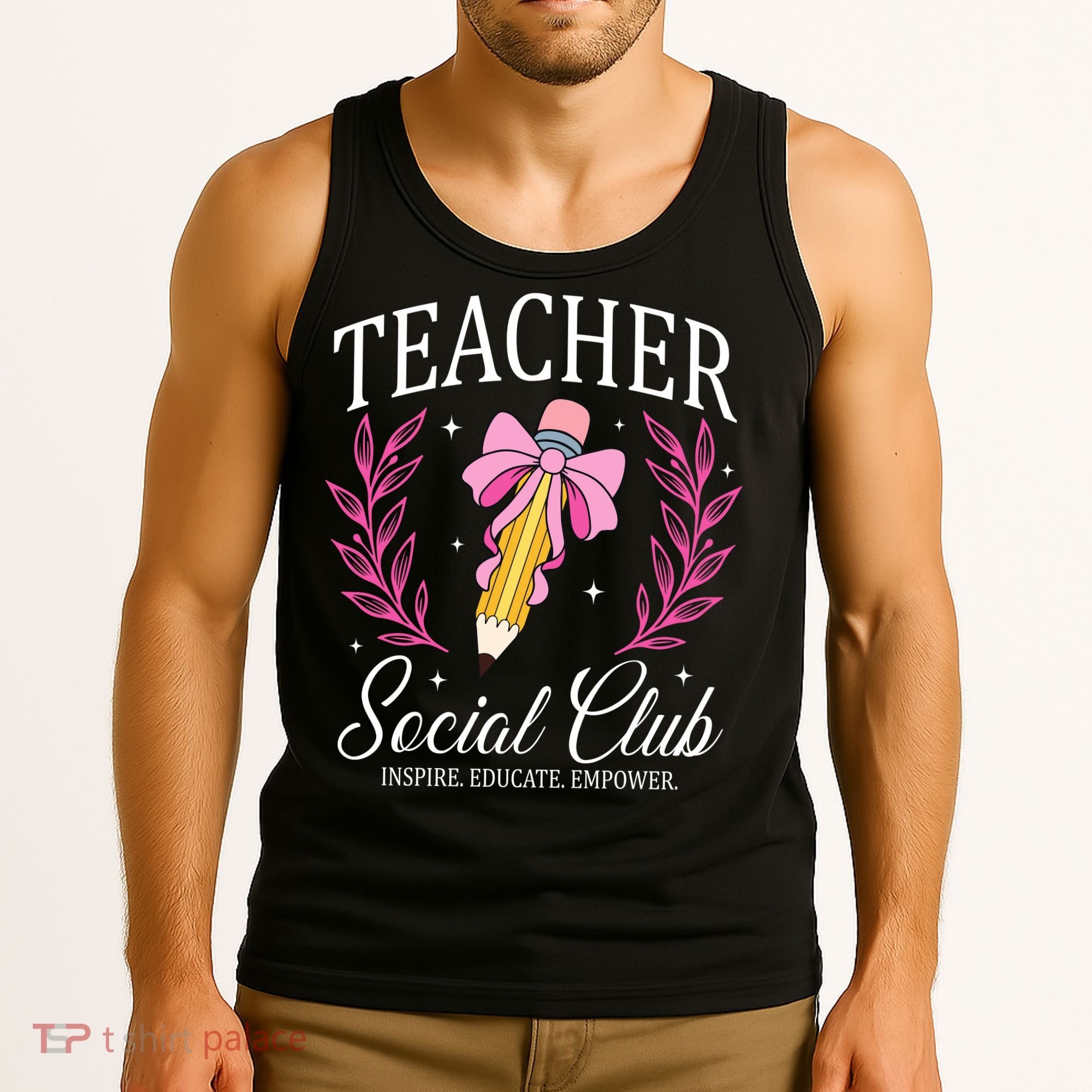 Teacher Social Club Tank Top