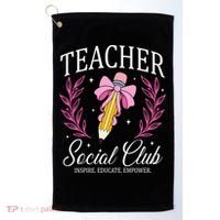 Teacher Social Club Golf Towel thumb 0