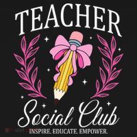 Teacher Social Club Women's T-Shirt thumb 6