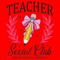 Teacher Social Club Santa Hat thumb 1