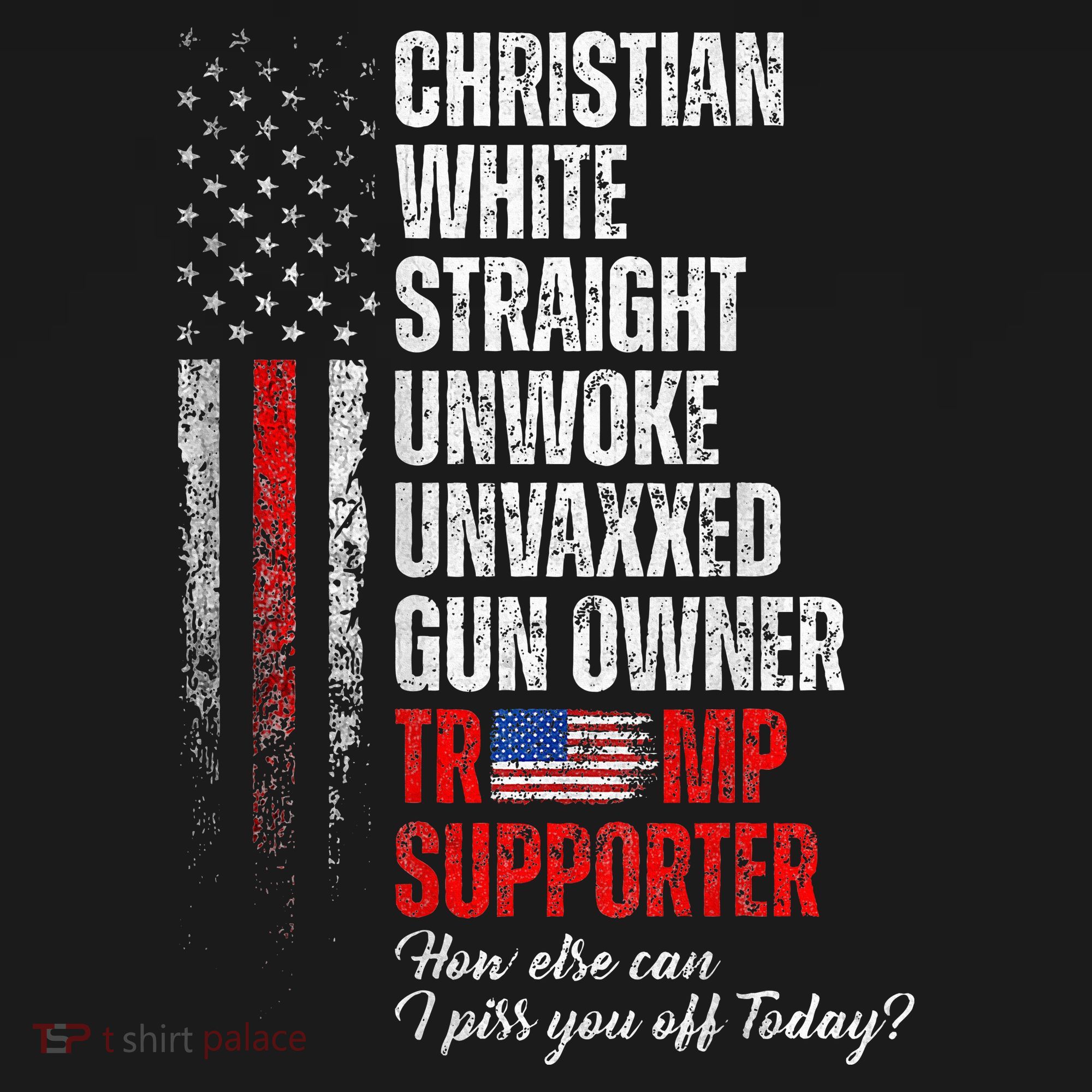 Trump Supporter Christian White Straight Unwoke Long Sleeve Shirt