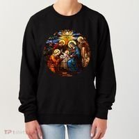 True Story Christmas Nativity Jesus Christian Women's Sweatshirt thumb 0