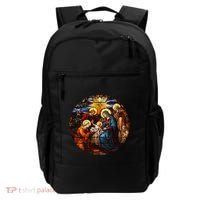 True Story Christmas Nativity Jesus Christian Backpack thumb 0
