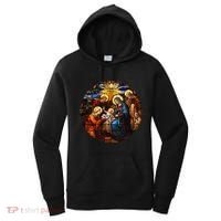 True Story Christmas Nativity Jesus Christian Women's Hoodie thumb 0