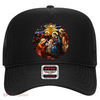 True Story Christmas Nativity Jesus Christian Hat thumb 0