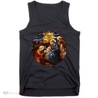 True Story Christmas Nativity Jesus Christian Tank Top thumb 0