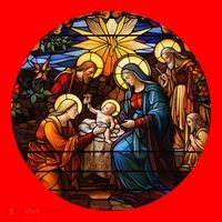 True Story Christmas Nativity Jesus Christian Santa Hat thumb 1