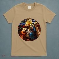 True Story Christmas Nativity Jesus Christian T-Shirt thumb 5