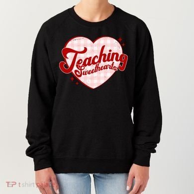Teaching Sweethearts Cute Valentines Day Teacher Women's Sweatshirt
