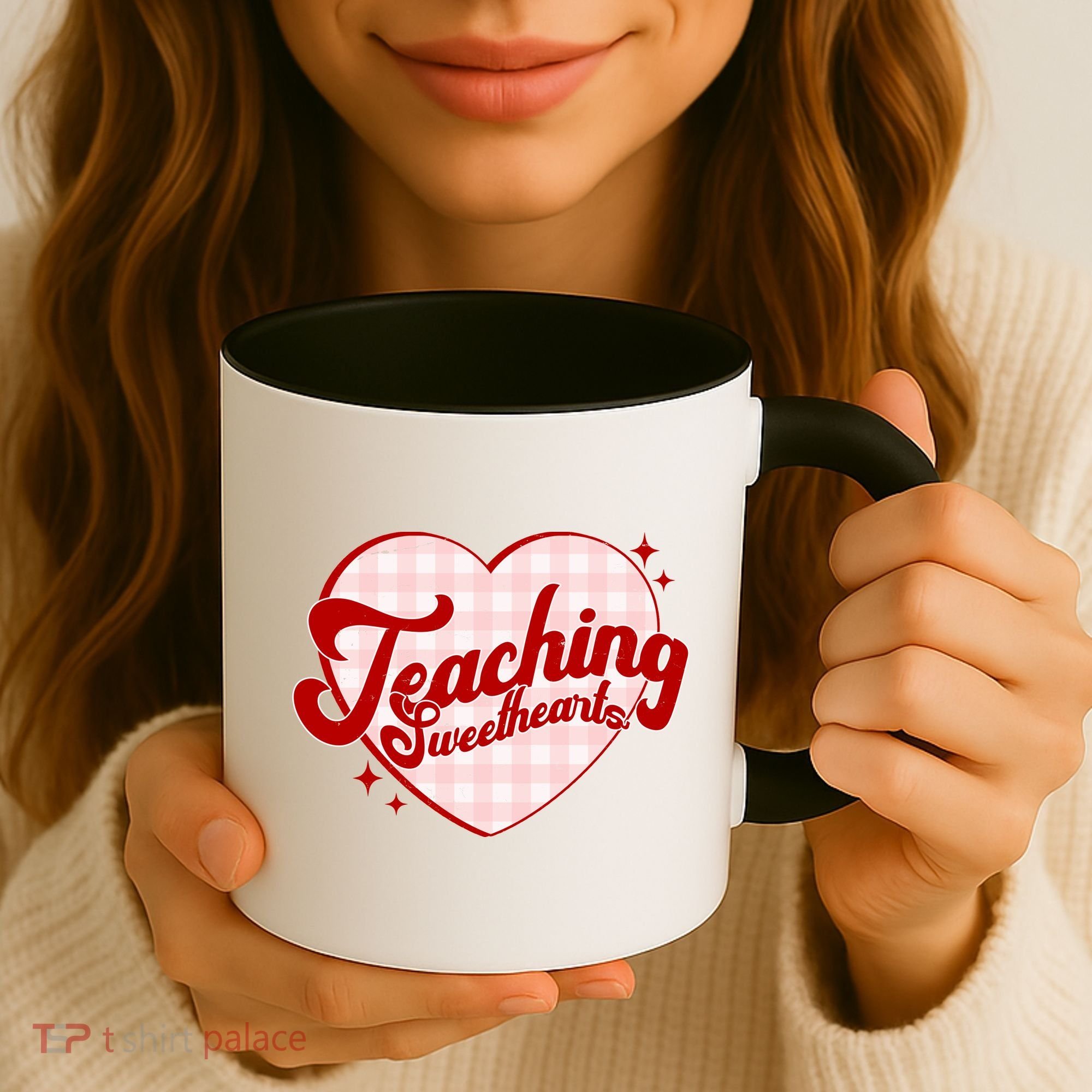 Teaching Sweethearts Cute Valentines Day Teacher Coffee Mug