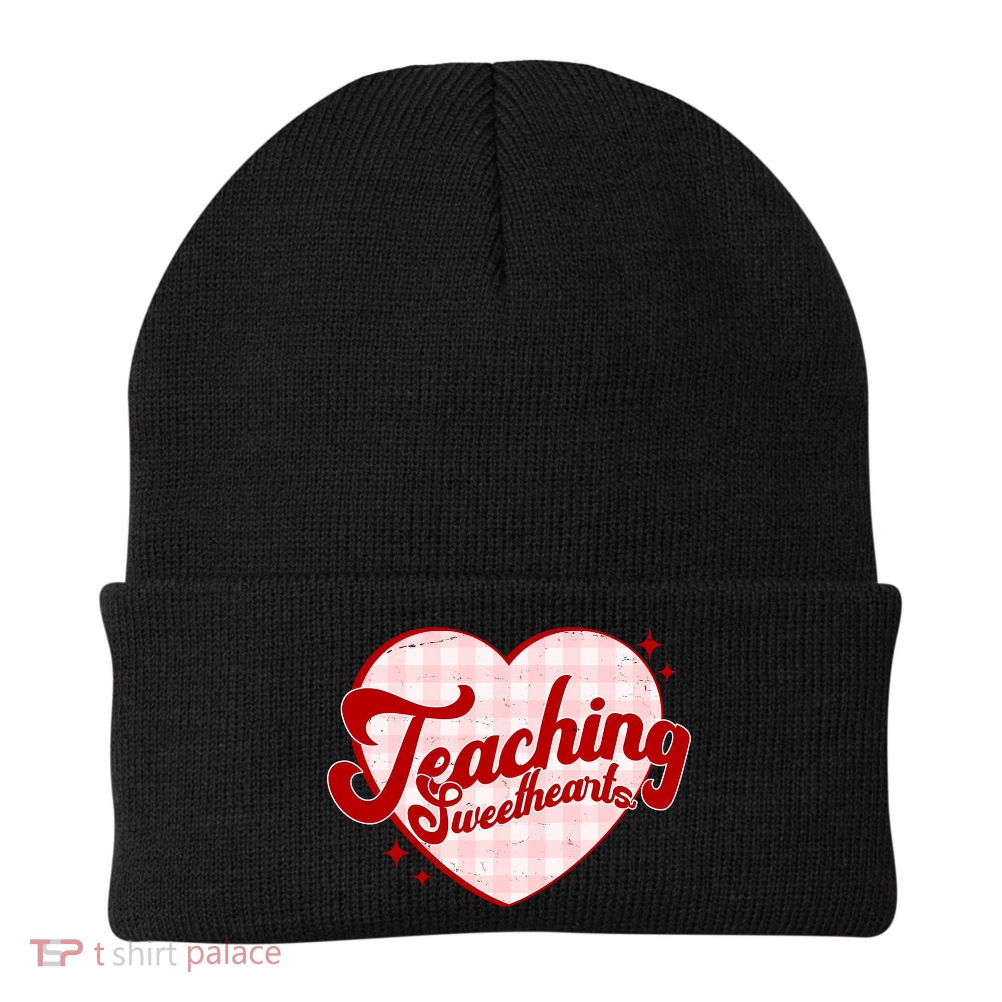 Teaching Sweethearts Cute Valentines Day Teacher Beanie