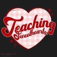 Teaching Sweethearts Cute Valentines Day Teacher Beanie thumb 2