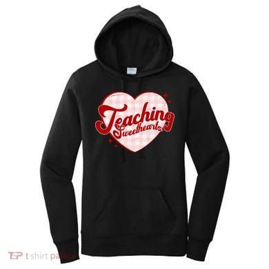 Teaching Sweethearts Cute Valentines Day Teacher Women's Hoodie