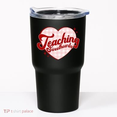 Teaching Sweethearts Cute Valentines Day Teacher Tumbler