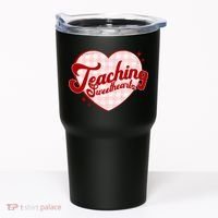 Teaching Sweethearts Cute Valentines Day Teacher Tumbler thumb 0